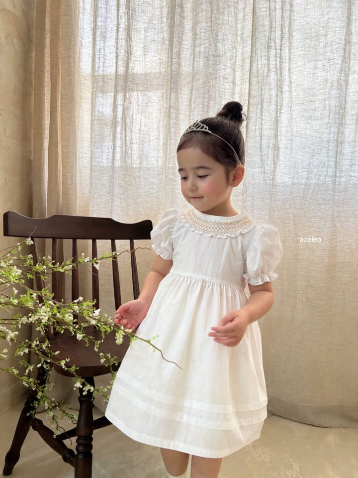 Azalea - Korean Children Fashion - #littlefashionista - Gold Ring One-Piece - 7