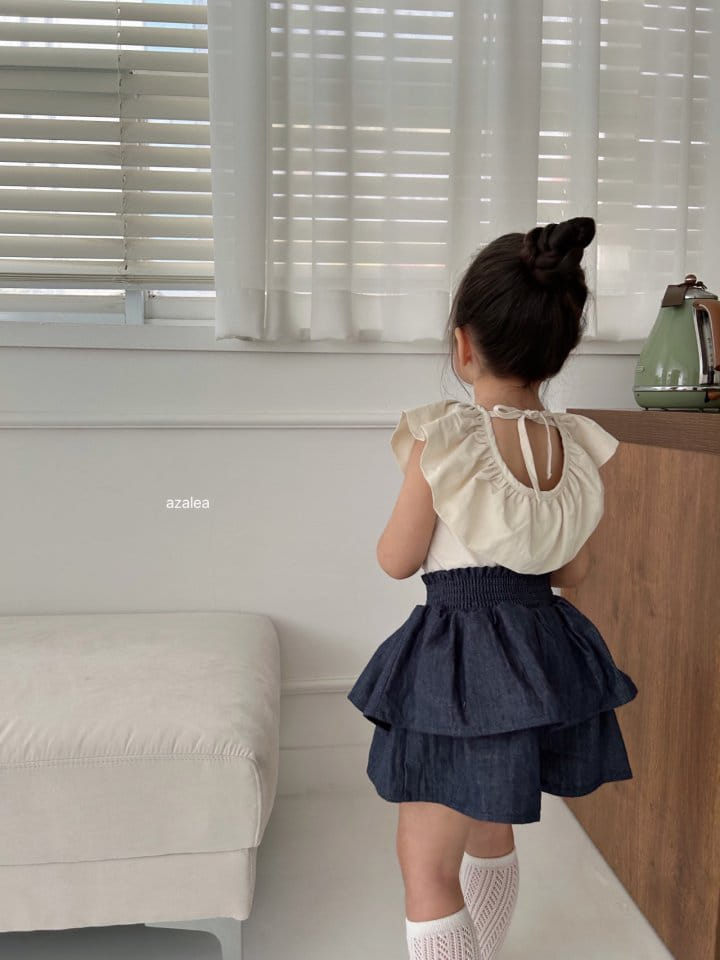 Azalea - Korean Children Fashion - #minifashionista - Denim Kan Kan Pants - 5