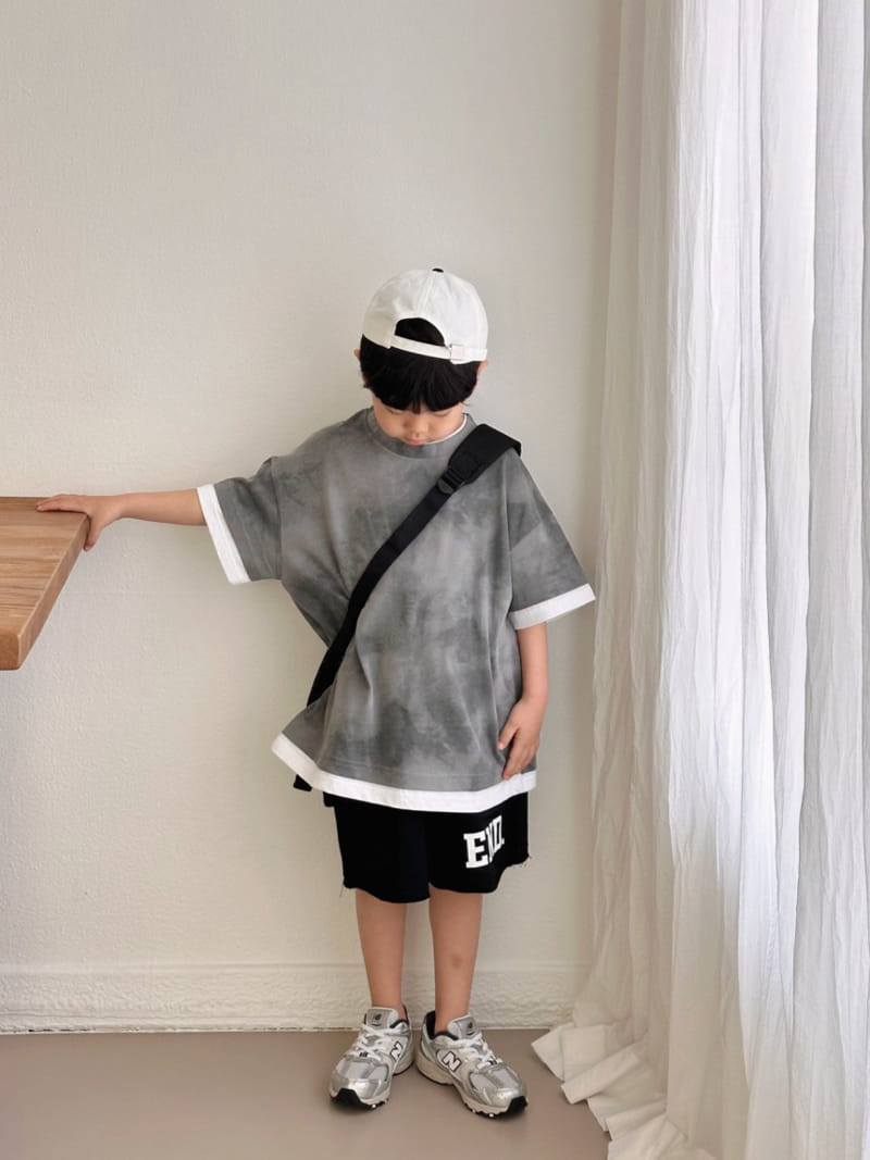 Bailey - Korean Children Fashion - #Kfashion4kids - Color Short Sleeve Tee - 5