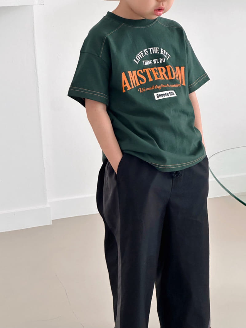 Bailey - Korean Children Fashion - #fashionkids - Amsterdam Short Sleeve Tee - 8