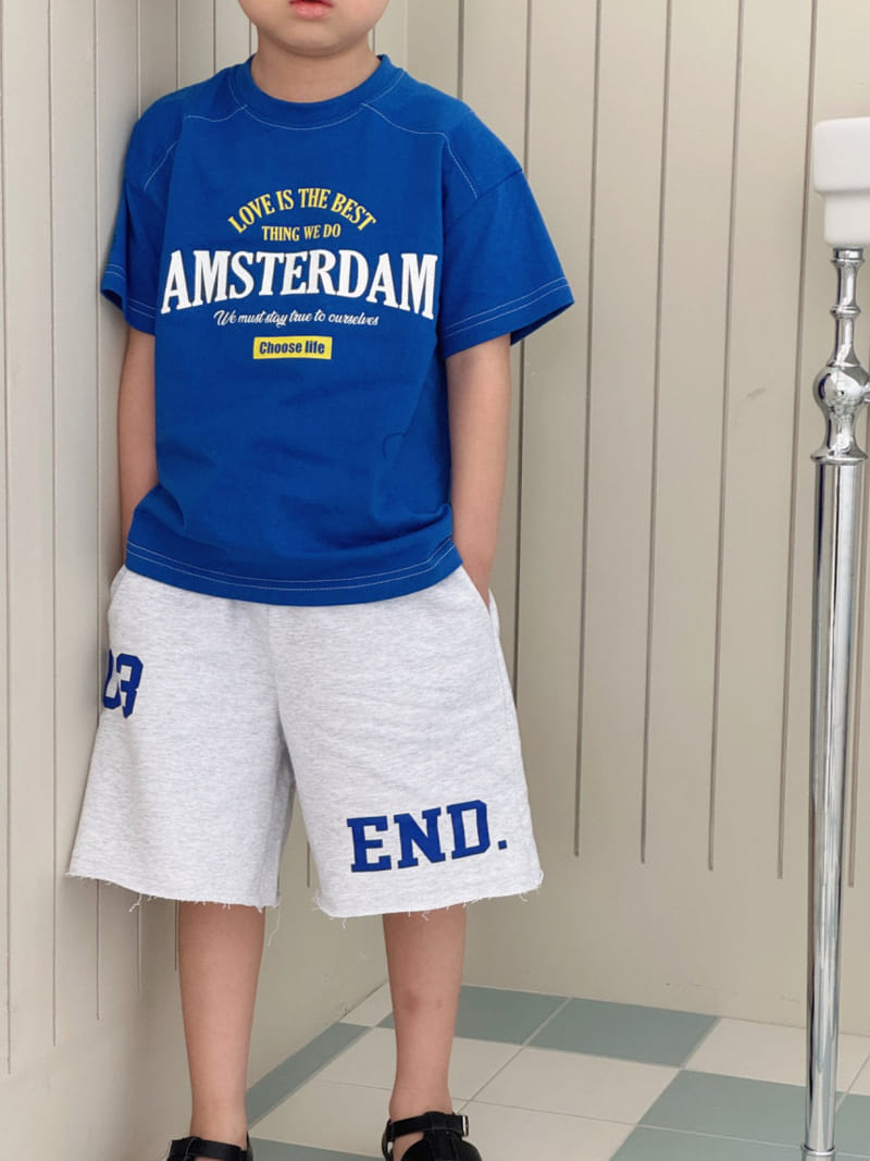 Bailey - Korean Children Fashion - #kidzfashiontrend - Amsterdam Short Sleeve Tee - 11