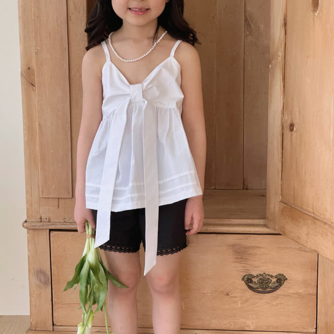 Bailey - Korean Children Fashion - #kidzfashiontrend - Lovely Sleeveless Tee