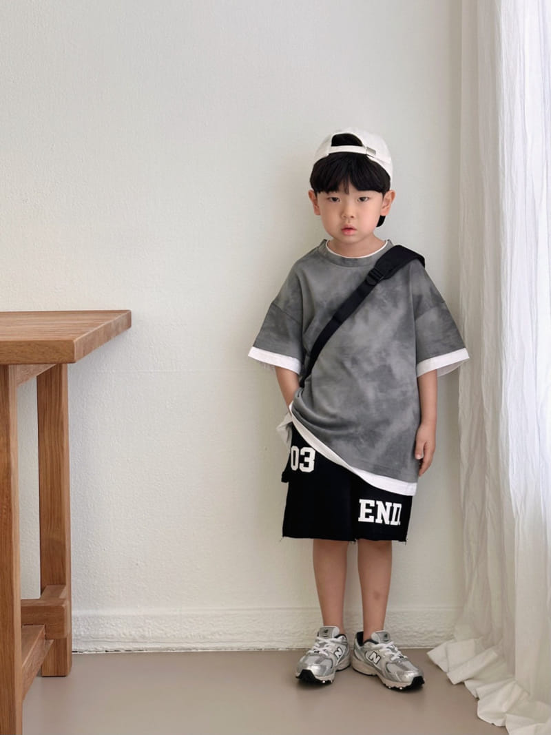 Bailey - Korean Children Fashion - #littlefashionista - Color Short Sleeve Tee - 6