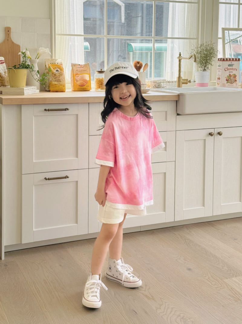 Bailey - Korean Children Fashion - #toddlerclothing - Color Short Sleeve Tee - 11