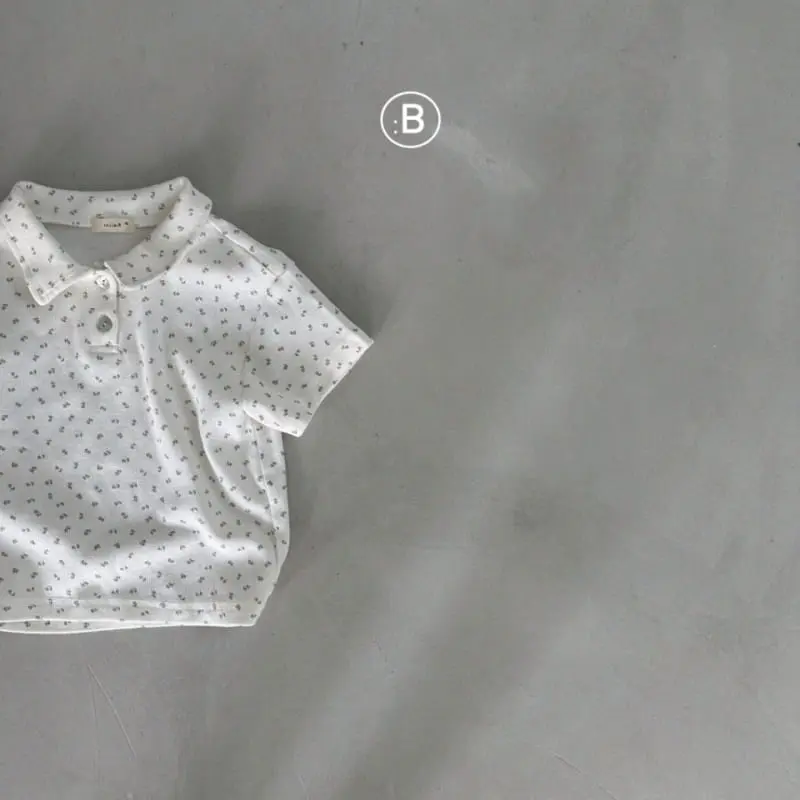 Bella Bambina - Korean Baby Fashion - #babyoninstagram - Bebe Marry Collar Tee - 9