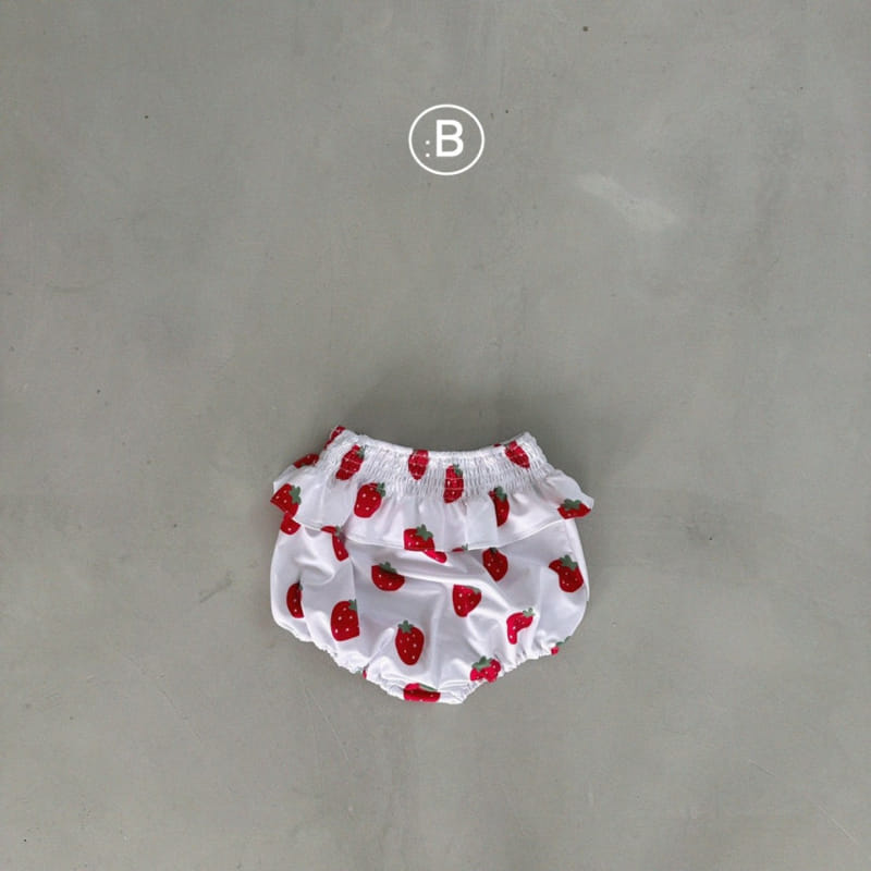 Bella Bambina - Korean Baby Fashion - #babyoninstagram - Bebe Strawberry Swim Suit - 6