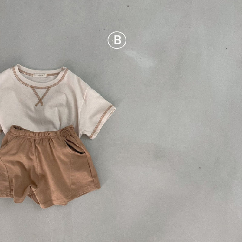 Bella Bambina - Korean Baby Fashion - #babyootd - Bebe Barcrop Top Bottom Set - 11