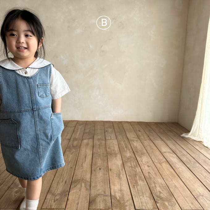 Bella Bambina - Korean Baby Fashion - #babywear - Serry Collar Tee