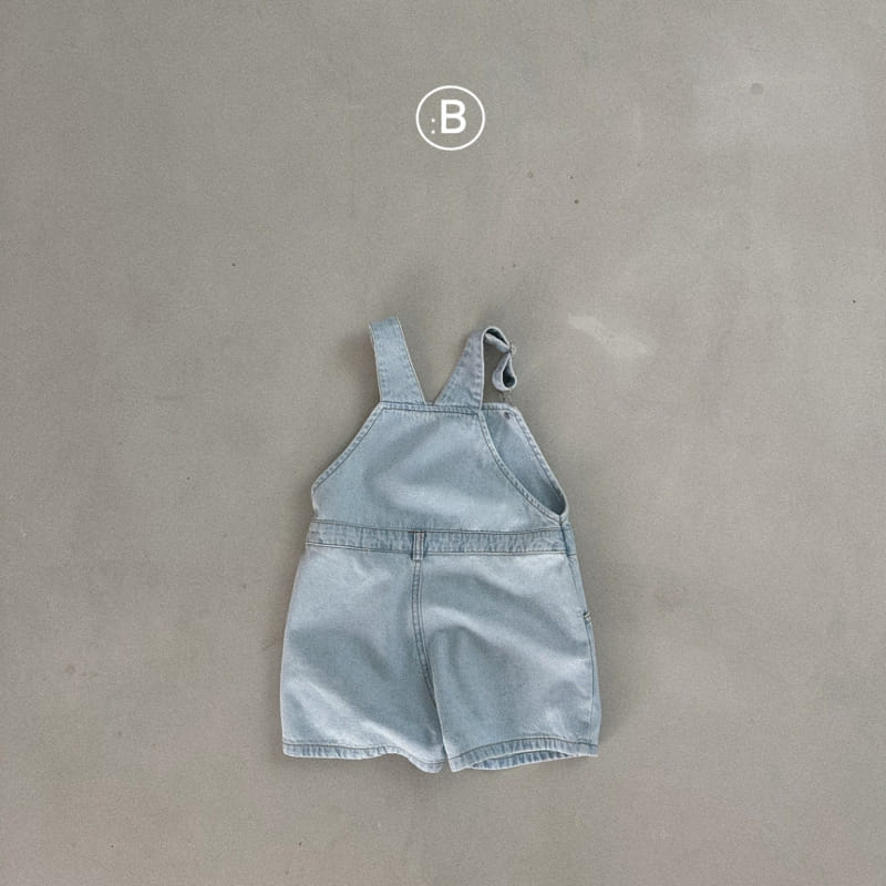 Bella Bambina - Korean Children Fashion - #childofig - Dolphin Denim Dungarees Pants - 5