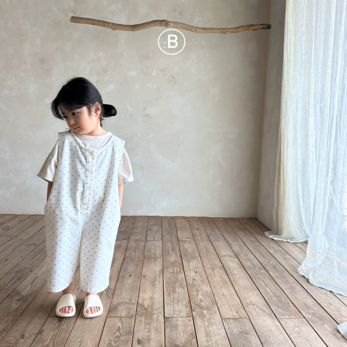 Bella Bambina - Korean Children Fashion - #childrensboutique - Berry Dot Body Suit