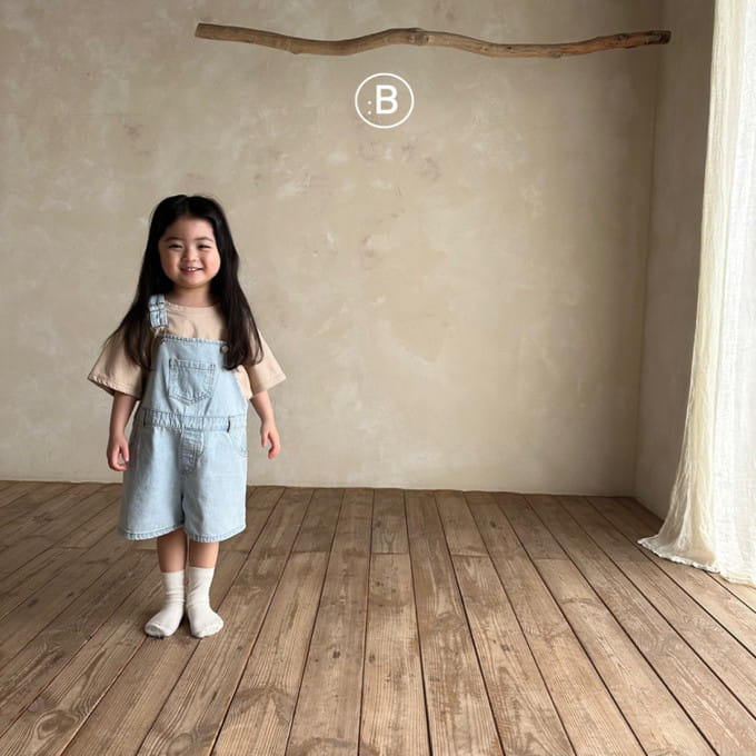 Bella Bambina - Korean Children Fashion - #littlefashionista - Dolphin Denim Dungarees Pants