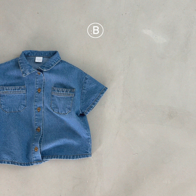 Bella Bambina - Korean Children Fashion - #littlefashionista - Ken Denim Shirt With Mom - 3