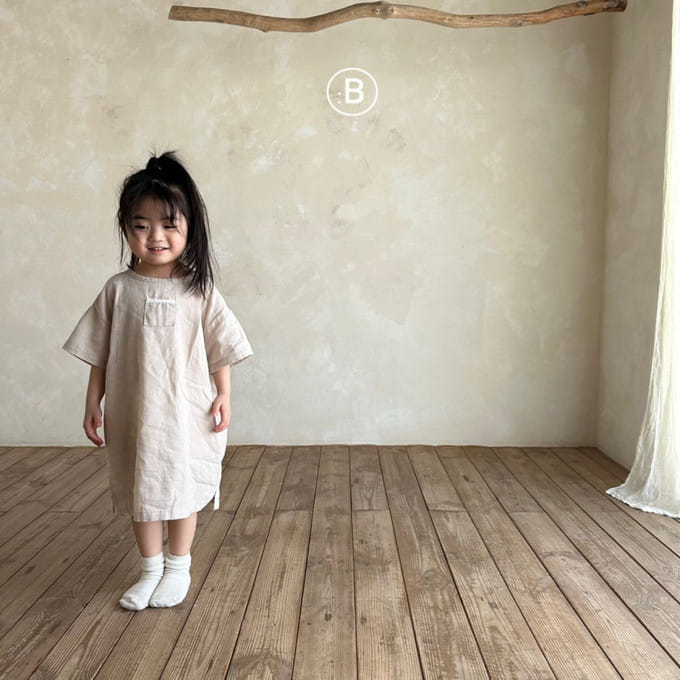 Bella Bambina - Korean Children Fashion - #magicofchildhood - Mini Pocket One-Piece