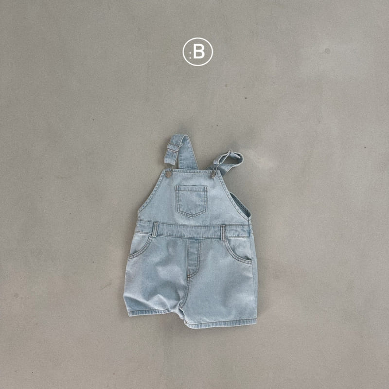 Bella Bambina - Korean Children Fashion - #magicofchildhood - Dolphin Denim Dungarees Pants - 2