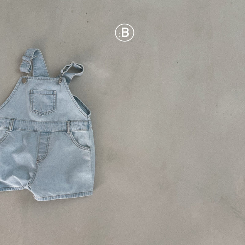 Bella Bambina - Korean Children Fashion - #minifashionista - Dolphin Denim Dungarees Pants - 3