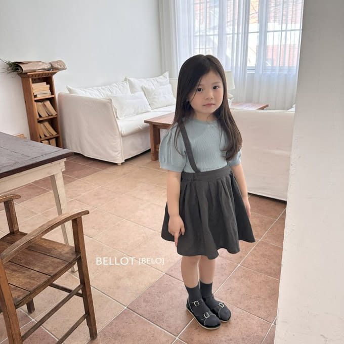 Bellot - Korean Children Fashion - #childofig - Mama Dungarees Skirt