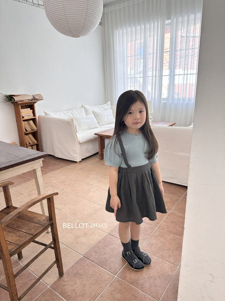 Bellot - Korean Children Fashion - #designkidswear - Mama Dungarees Skirt - 3