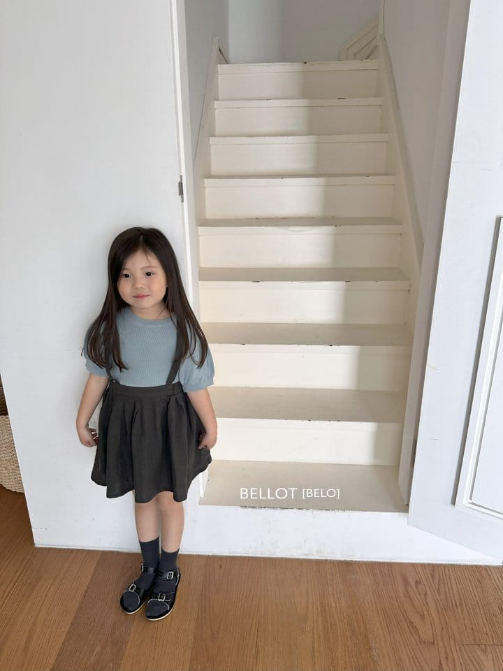 Bellot - Korean Children Fashion - #designkidswear - Mama Dungarees Skirt - 4