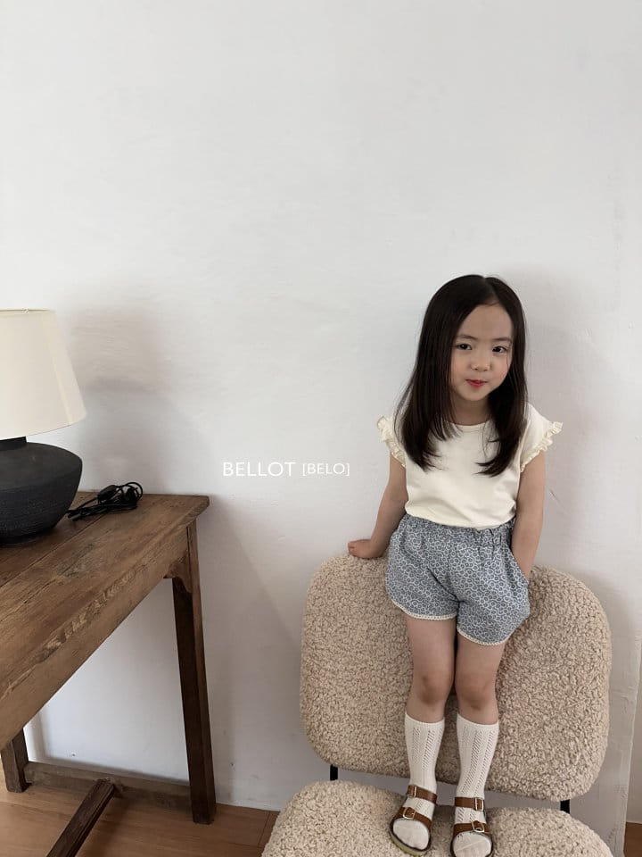 Bellot - Korean Children Fashion - #discoveringself - Charming Frill Tee - 3