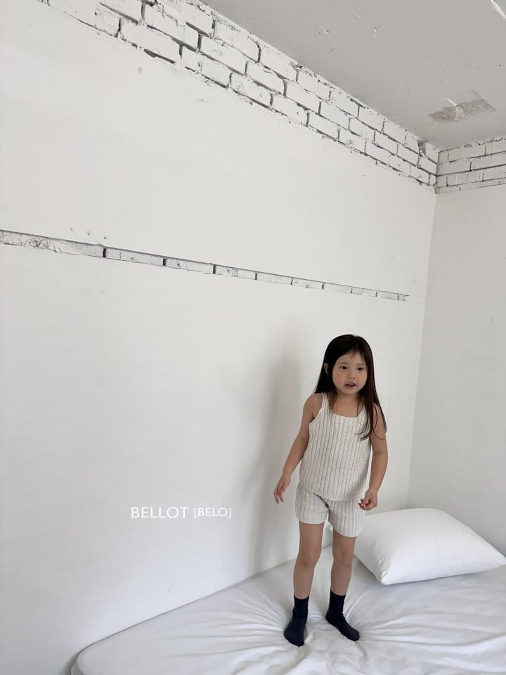 Bellot - Korean Children Fashion - #kidsshorts - Roy Sleevelss Tee - 9