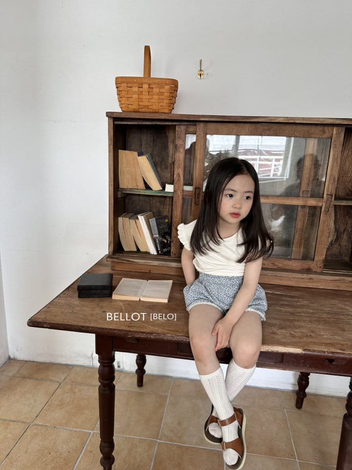 Bellot - Korean Children Fashion - #kidsstore - Charming Frill Tee - 6