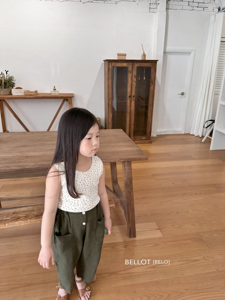 Bellot - Korean Children Fashion - #littlefashionista - Emily Sleeveless Tee - 5