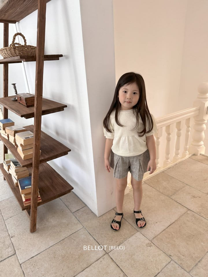 Bellot - Korean Children Fashion - #littlefashionista - Herringbone Skirt Pants - 7