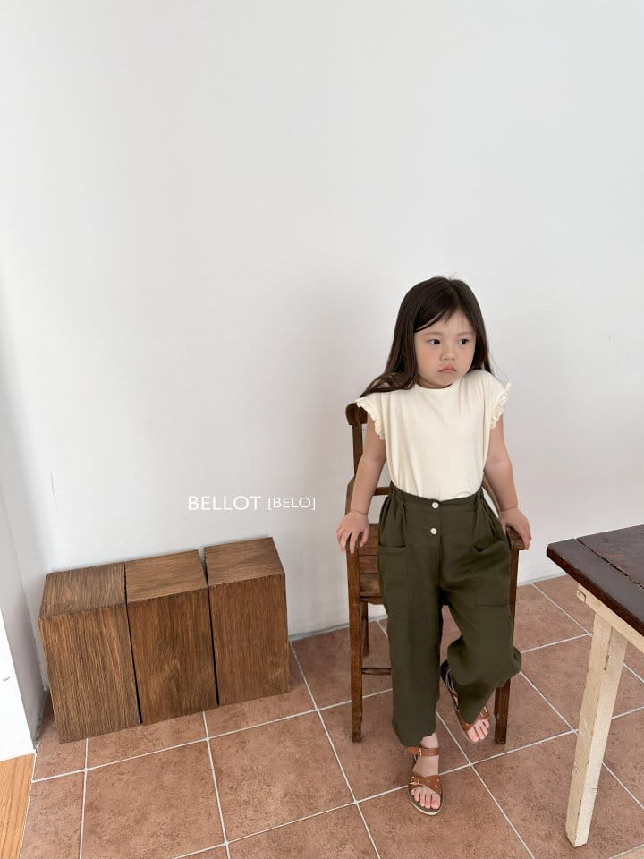 Bellot - Korean Children Fashion - #magicofchildhood - Charming Frill Tee - 10