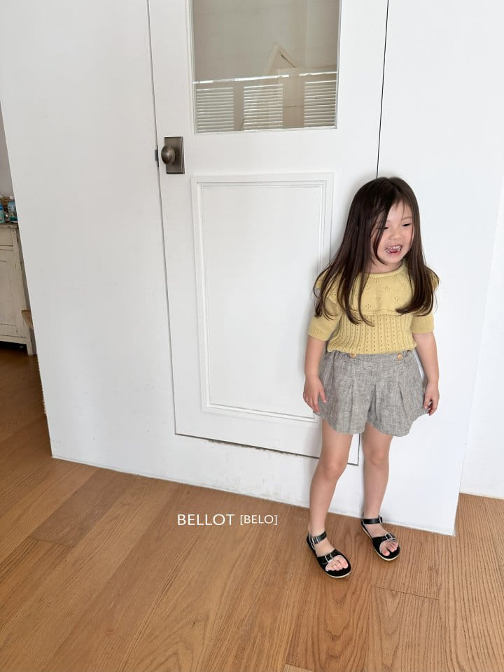 Bellot - Korean Children Fashion - #prettylittlegirls - Herringbone Skirt Pants - 10