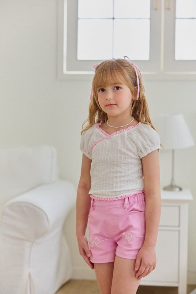 Berry Berry - Korean Children Fashion - #stylishchildhood - Ribbon Line Pants - 10