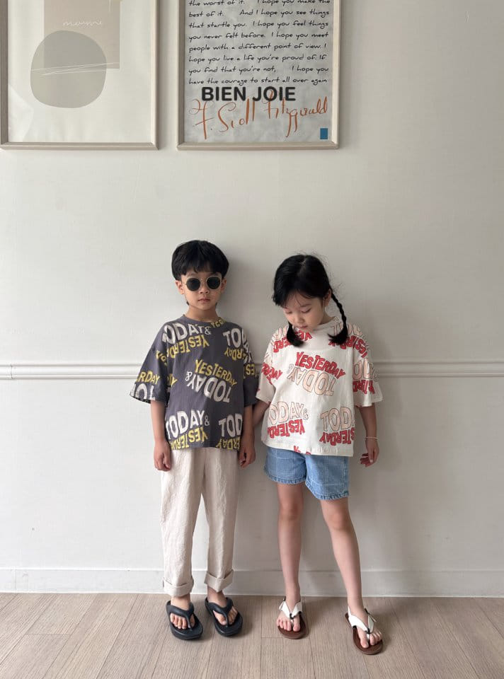 Bien Joie - Korean Children Fashion - #Kfashion4kids - Yes Tee - 6