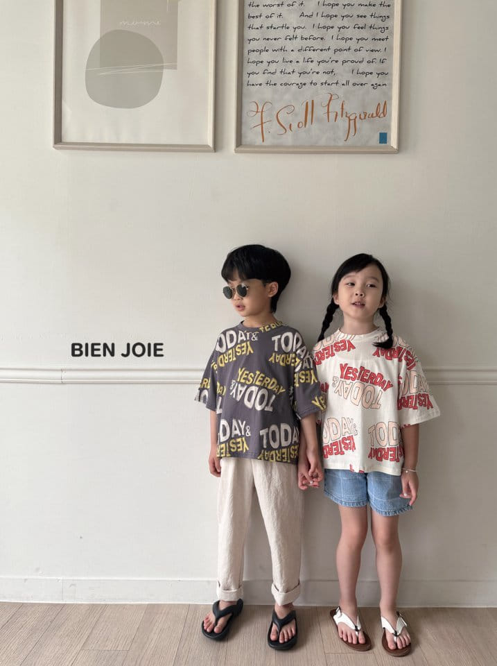 Bien Joie - Korean Children Fashion - #childofig - Yes Tee - 11