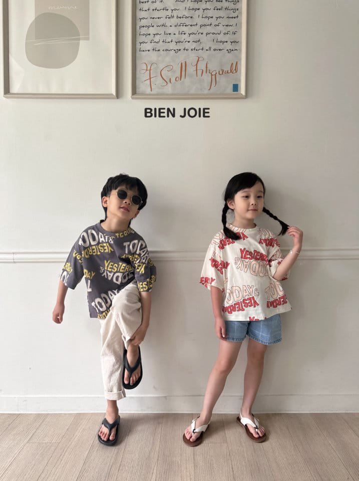 Bien Joie - Korean Children Fashion - #littlefashionista - Yes Tee - 7