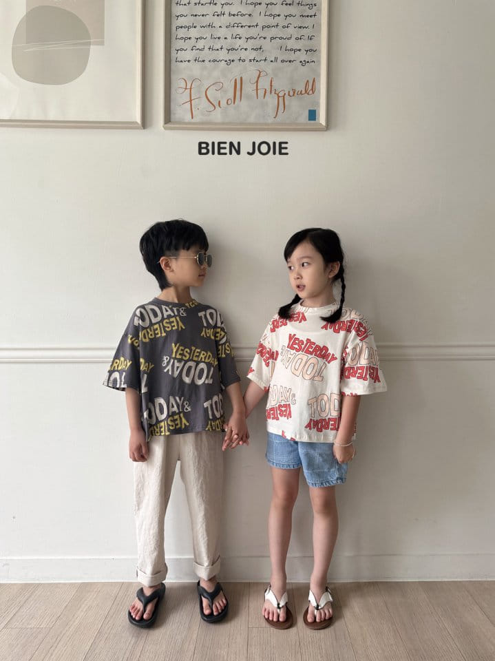 Bien Joie - Korean Children Fashion - #magicofchildhood - Yes Tee - 8