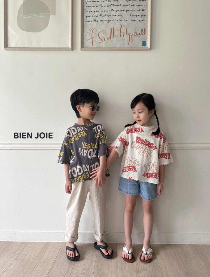 Bien Joie - Korean Children Fashion - #minifashionista - Yes Tee - 9