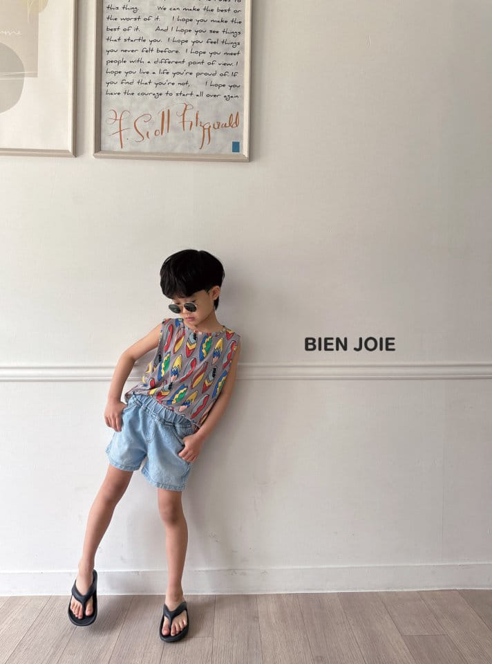 Bien Joie - Korean Children Fashion - #prettylittlegirls - Bring Denim Pants - 10