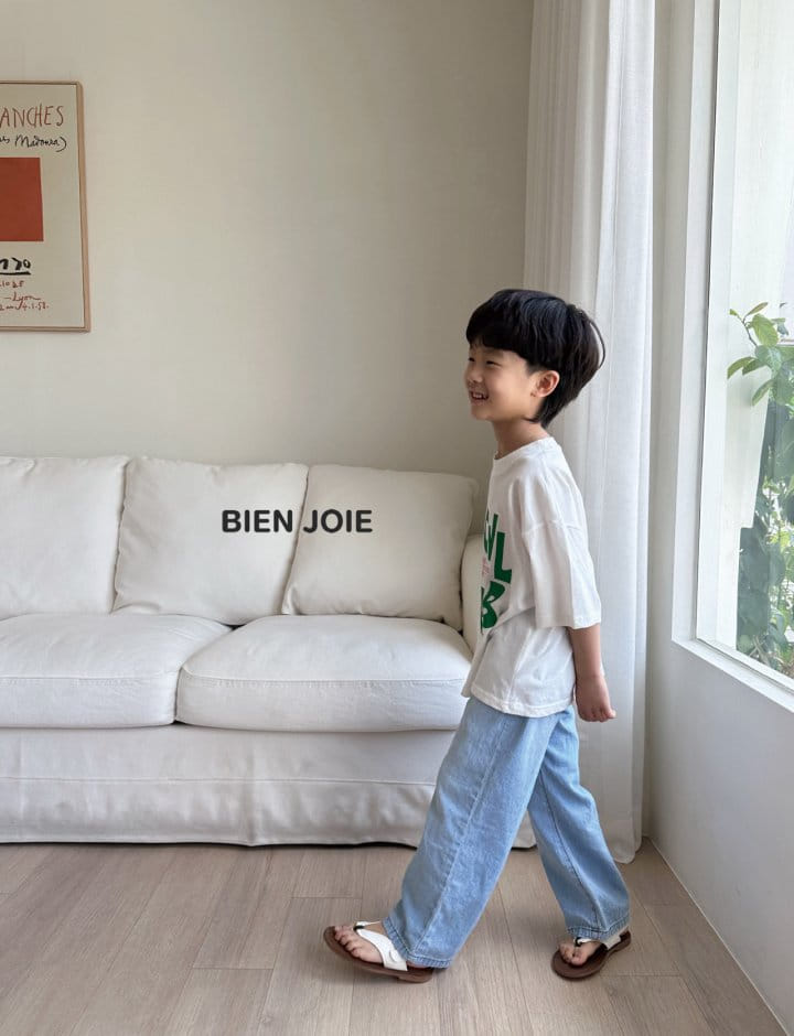 Bien Joie - Korean Children Fashion - #prettylittlegirls - Ocean Denim Pants - 7