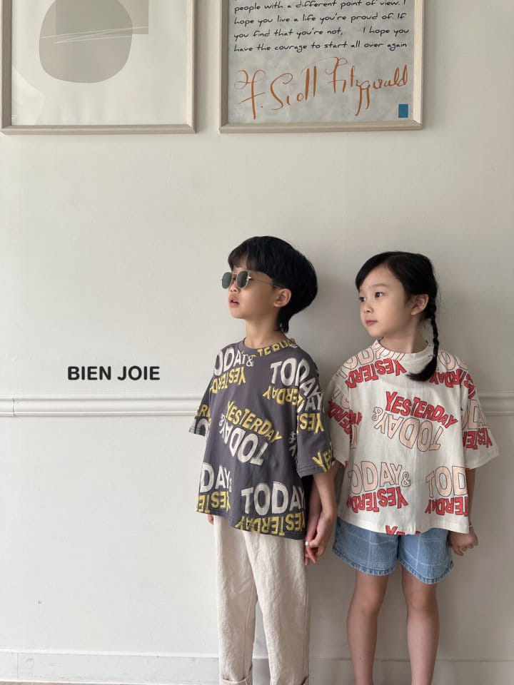 Bien Joie - Korean Children Fashion - #prettylittlegirls - Yes Tee - 10