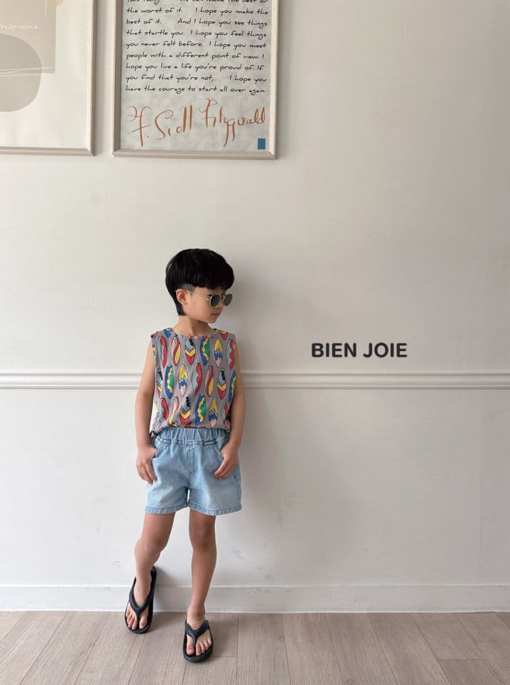 Bien Joie - Korean Children Fashion - #todddlerfashion - Bring Denim Pants - 11