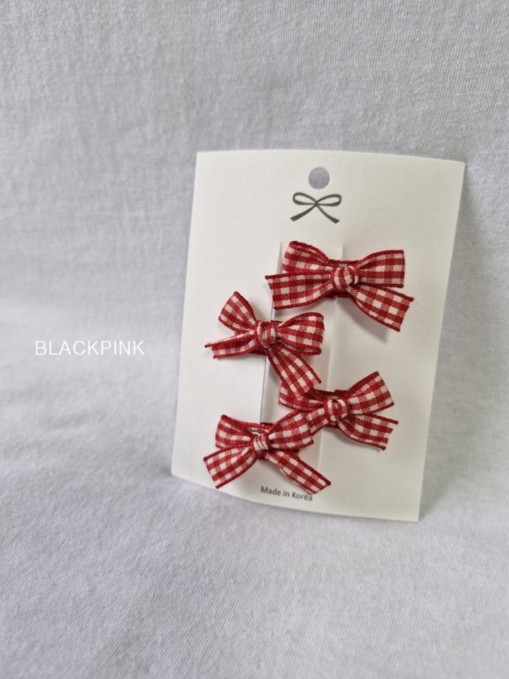 Black Pink - Korean Children Fashion - #childofig - Mini Ribbon Set - 3