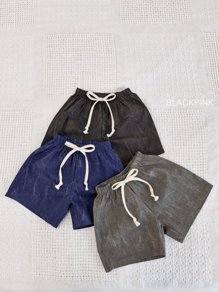 Black Pink - Korean Children Fashion - #childofig - Vintage Denim Shorts