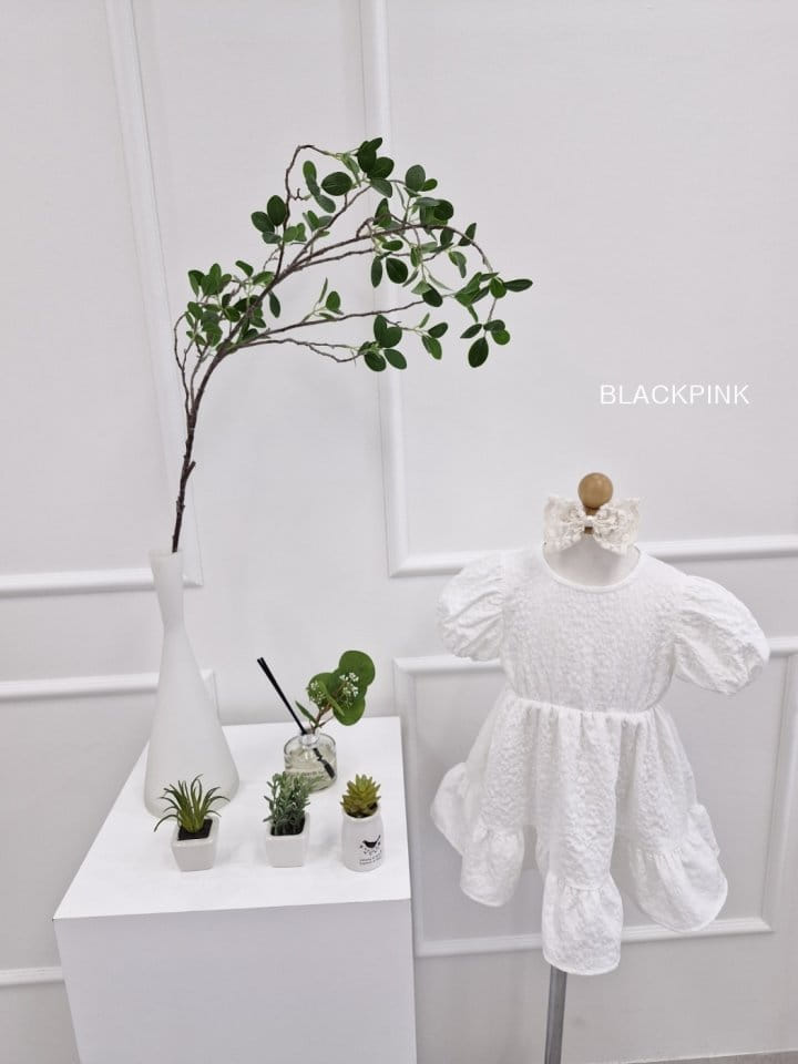 Black Pink - Korean Children Fashion - #designkidswear - Bianca Wedding One-Piece