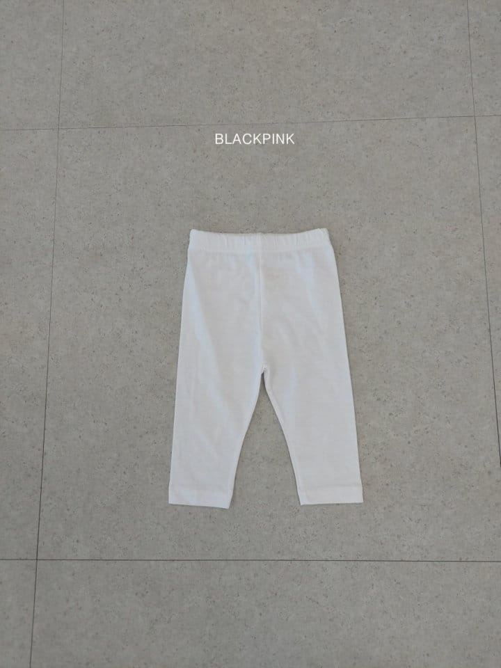 Black Pink - Korean Children Fashion - #fashionkids - Cool Leggings Cropped Shorts - 8