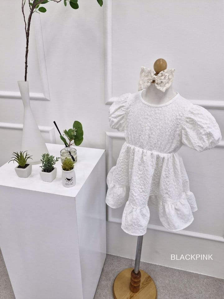 Black Pink - Korean Children Fashion - #fashionkids - Bianca Wedding One-Piece - 3