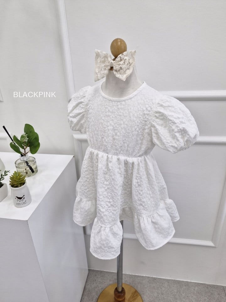 Black Pink - Korean Children Fashion - #fashionkids - Bianca Wedding One-Piece - 4