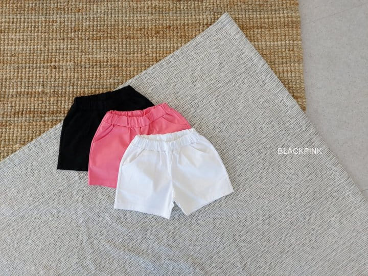 Black Pink - Korean Children Fashion - #kidsstore - Daily Short Pants