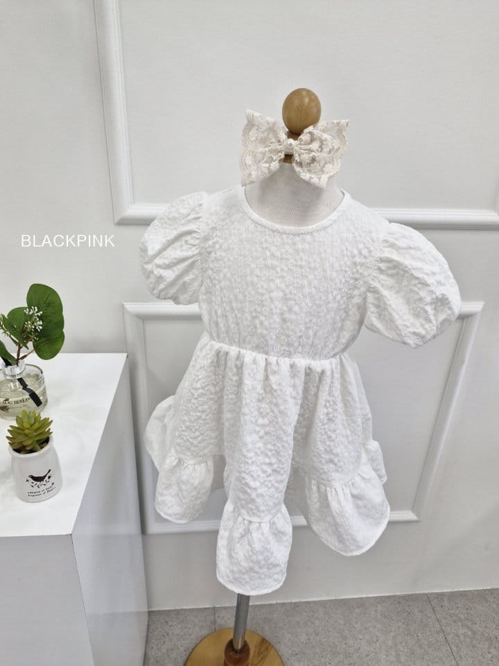 Black Pink - Korean Children Fashion - #kidsstore - Bianca Wedding One-Piece - 5