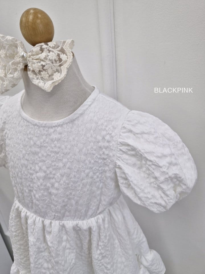 Black Pink - Korean Children Fashion - #littlefashionista - Bianca Wedding One-Piece - 8