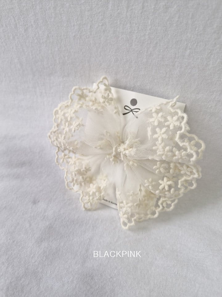 Black Pink - Korean Children Fashion - #magicofchildhood - Alicia Lace Pin