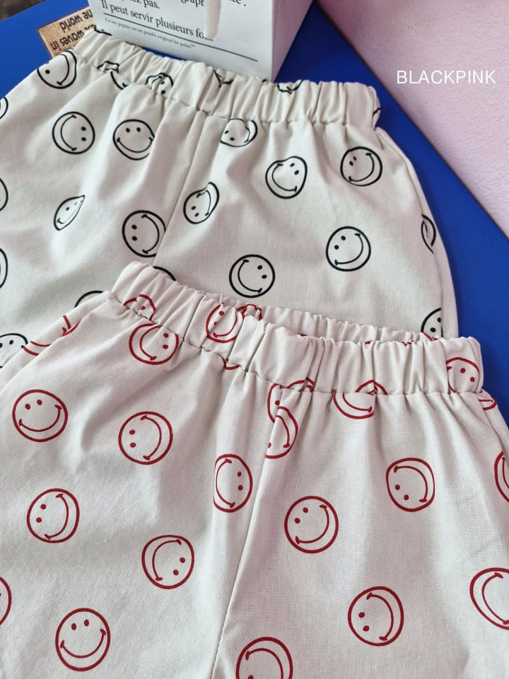 Black Pink - Korean Children Fashion - #magicofchildhood - Smile Shorts - 5